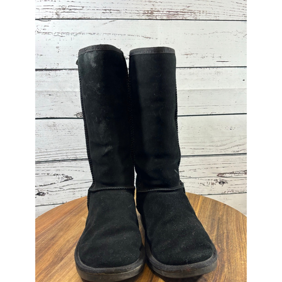 Women's EMU Australia Black Suede Winter Boots US 6 - Picture 3 of 16